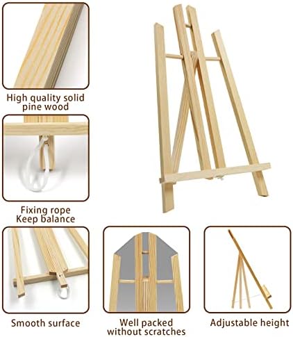 JOY SPOT 6 Pack 16 Inch Tabletop Easel