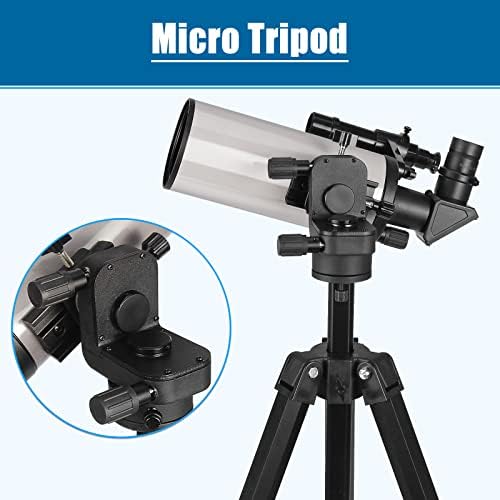 Maksutov-Cassegrain Telescope with 70mm Objective Lens and 1000mm Focal Length