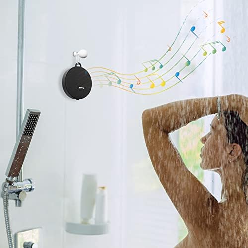 Inwa Bluetooth Shower Speaker IPX7 Waterproof with TWS and TF Card Mode