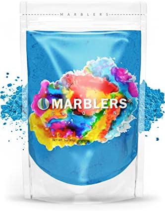 MARBLERS Cobalt Blue Mica Powder 3oz for Cosmetics Crafts