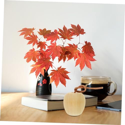 ABOOFAN 4pcs Unpainted Wood Fruit Decor DIY Kit