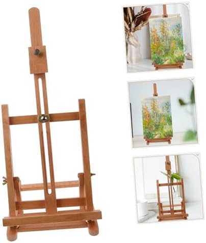Lightweight Solid Wood Easel for Art Display and Sketching