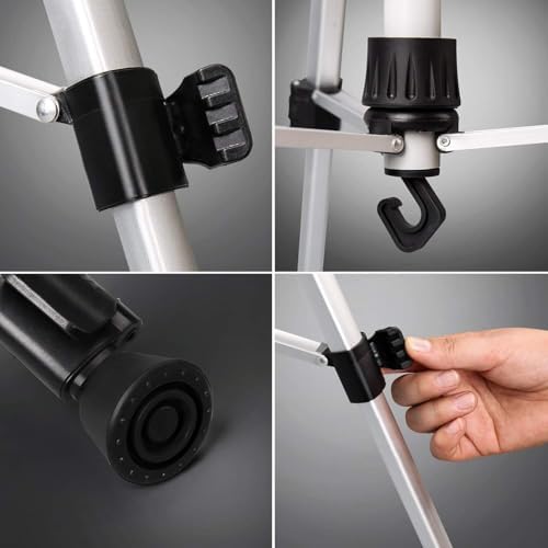Portable Aluminum Alloy Painting Easel with Storage Bag