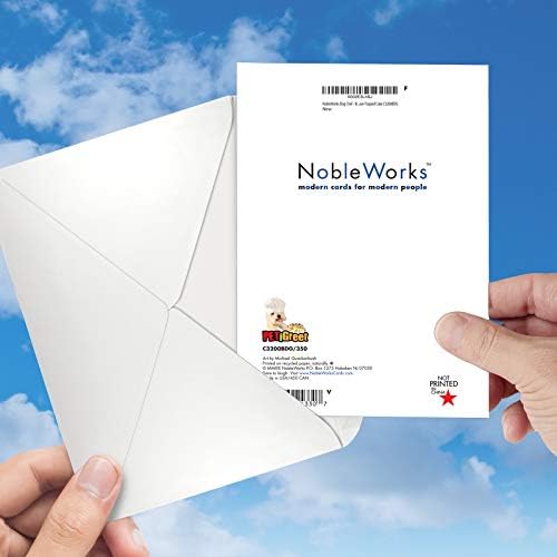 NobleWorks Funny Birthday Card with Envelope