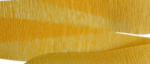 K-Kraft Goldenrod Crepe Paper Streamers 2 Rolls