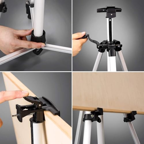 Portable Aluminum Alloy Painting Easel with Storage Bag