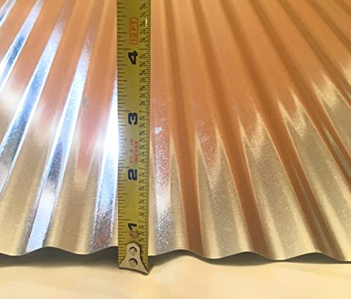 EAGLE 1 Corrugated Metal Barn Tin Pieces 3 Pack