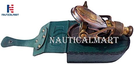 Antique Style Ships Pocket Brass Monocular with Box
