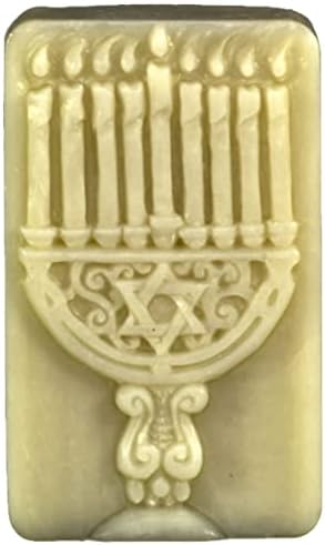 Menorah Candle Silicone Mold 5oz