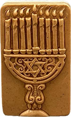 Menorah Candle Silicone Mold 5oz