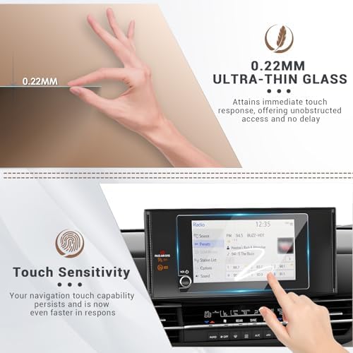 2025 Toyota Sienna LE 8 Screen Protector Tempered Glass