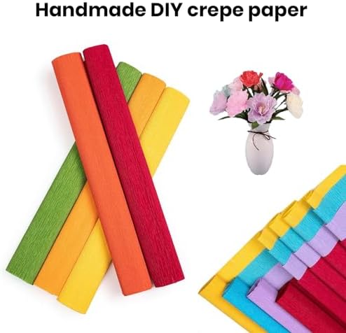 Yellow Crepe Paper Streamers 1 Roll Party Decor
