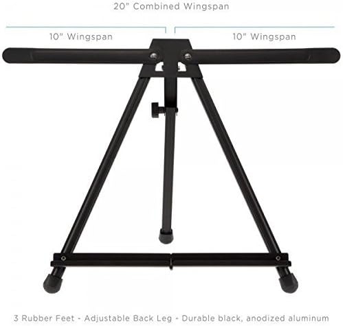 SoHo Urban Artist Portable Aluminum Easel Stand Set of 12