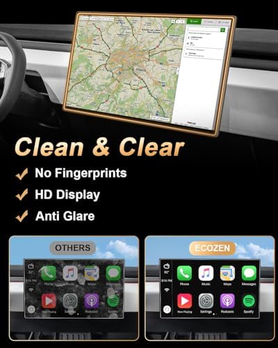 ECOZEN 123-Inch Screen Protector for 2023-2026 Toyota Crown