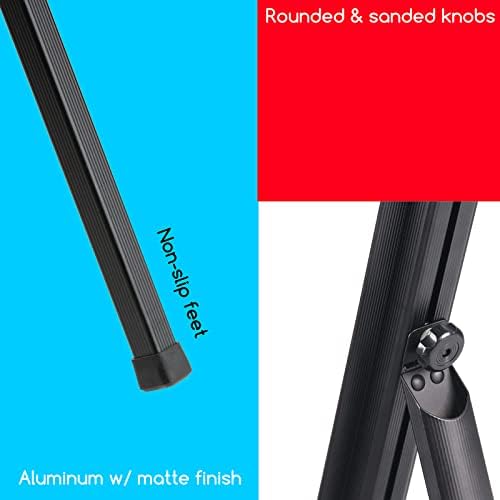 MEEDEN Aluminum Art Easel for Painting Portable and Sturdy