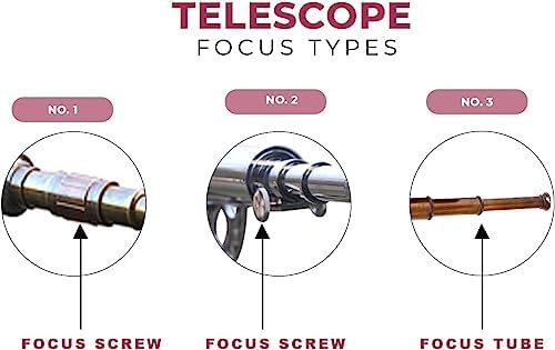MARY NAUTICAL Maritime Style Telescope Decor