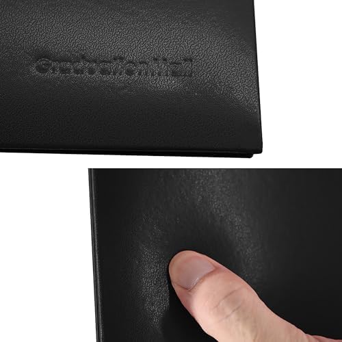 GraduationMall 85 Inch x 11 Inch Certificate Cover Holder Black 12 Packs