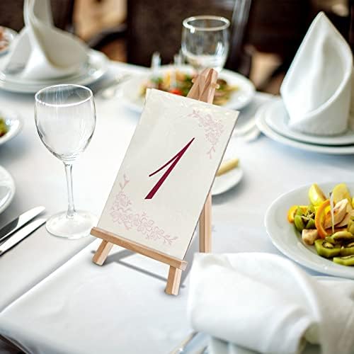 30 Pack Tall Wood Painting Easels Art Stand