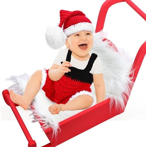 3 Set Christmas Newborn Photography Props