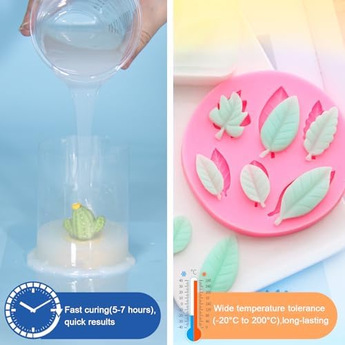 JDiction Silicone Mold Making Kit for Resin and Soap Molds