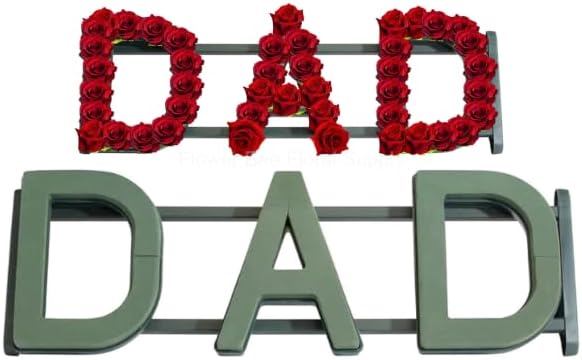 36 Inch DAD Floral Foam Frame Display Easel