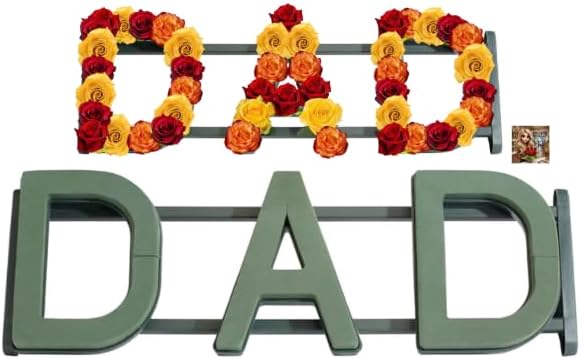 36 Inch DAD Floral Foam Frame Display Easel