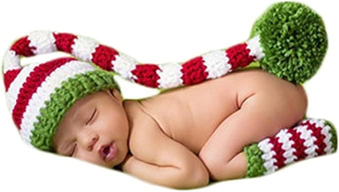 Vedory Newborn Baby Photo Props Set Hat Socks