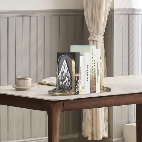 Zgylin Snow Mountain Vintage Bookends
