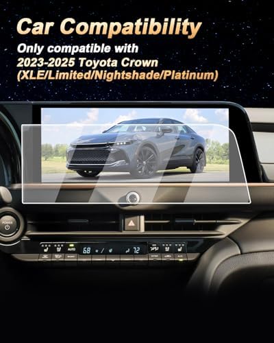 ECOZEN 123-Inch Screen Protector for 2023-2026 Toyota Crown
