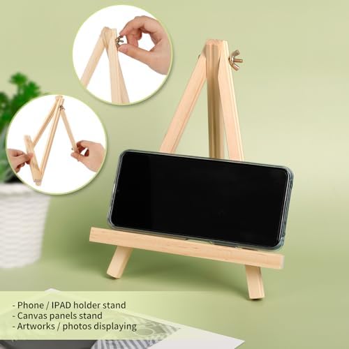 Jekkis 9 Inch Easel Set of 12 for Painting