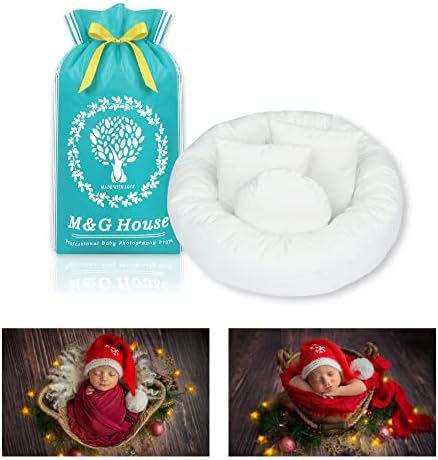 4PC Newborn Photo Props Set for 0-3 Months Babies