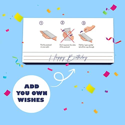 NottaBelle Feel Love Every Minute Exploding Confetti Card
