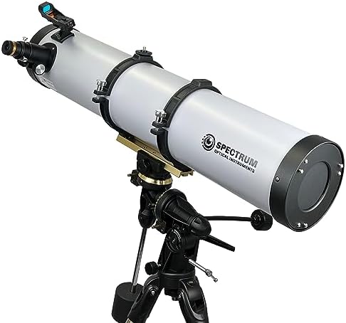 SpectrumOI Telescope for Kids Adults - Premium EQ Reflector with 130mm Aperture
