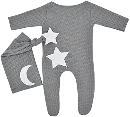 Vedory Baby Photo Props Set Crochet Clothes Hat Pants Newborn Outfits