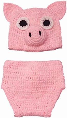 Newborn Photography Props Cute Animal Style Baby Crochet Costume