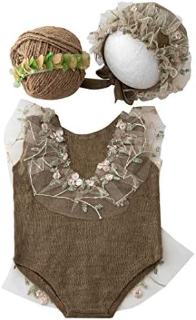 Zeroest Baby Photography Props Lace Hats Outfit Newborn Photo Shoot Infant Costume