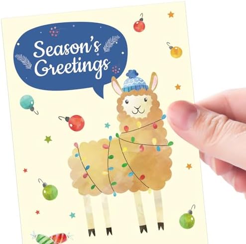 Fancy Land 24 Pack Christmas Greeting Cards with Envelopes