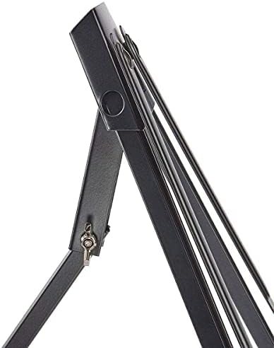 KINGART Adjustable Aluminum Easel - 15 to 21 Height - Portable and Durable