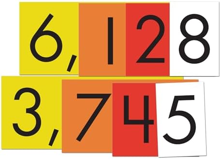 Sensational Math 4-Value Whole Numbers Place Value Cards
