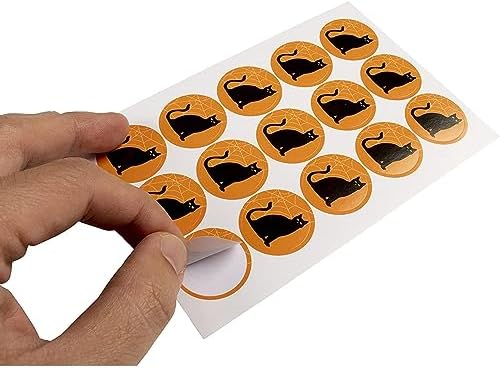 Juvale 60-Pack Halloween Invitation Cards with Envelopes and Seals