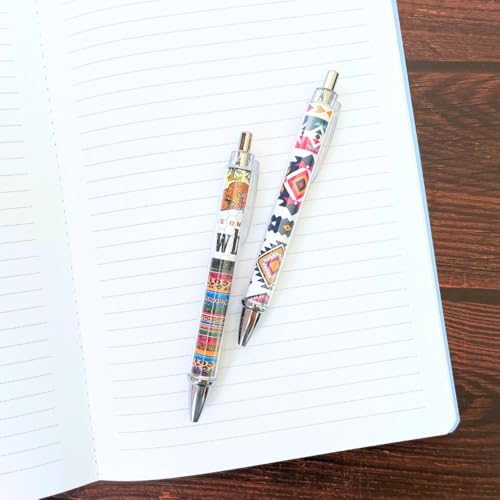 10PC Western Themed Ballpoint Pens for Adults