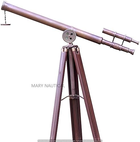 Mary Nautical US Navy Griffith Antique Adjustable Telescope Stand