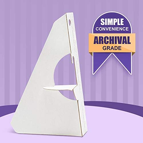 Golden State Art 5 Inch Self Stick Easel Back Pack of 50