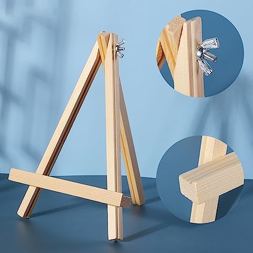 Tosnail 12 Pack 9 Inch Wooden Art Easel Stand