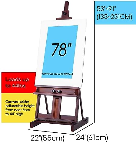 MEEDEN H-Frame Easel with Storage Tray