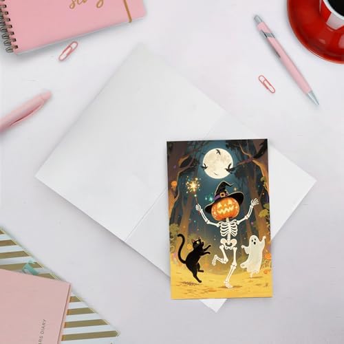 SuperShunhu Halloween Greeting Card with Funny Design