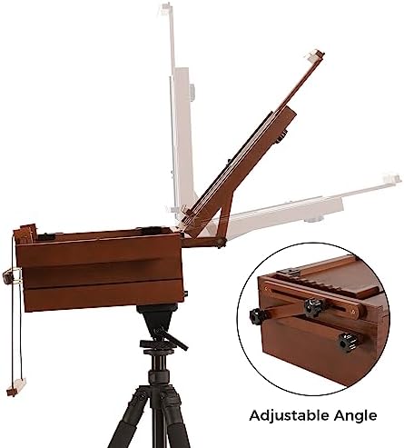 VISWIN Portable Easel with Carry Bags and Tripod for Artists
