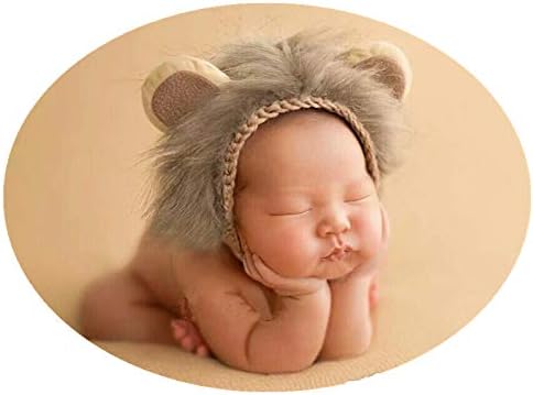 Beovtk Newborn Baby Photo Shoot Lion Costume Outfit
