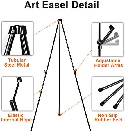 63 Inch Folding Easel Stand for Display