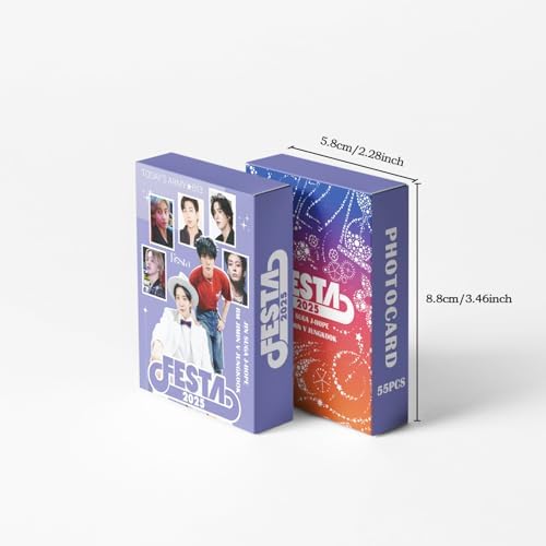 Bangtan Boys 2025 FESTA Lomo Card Set 7 Members